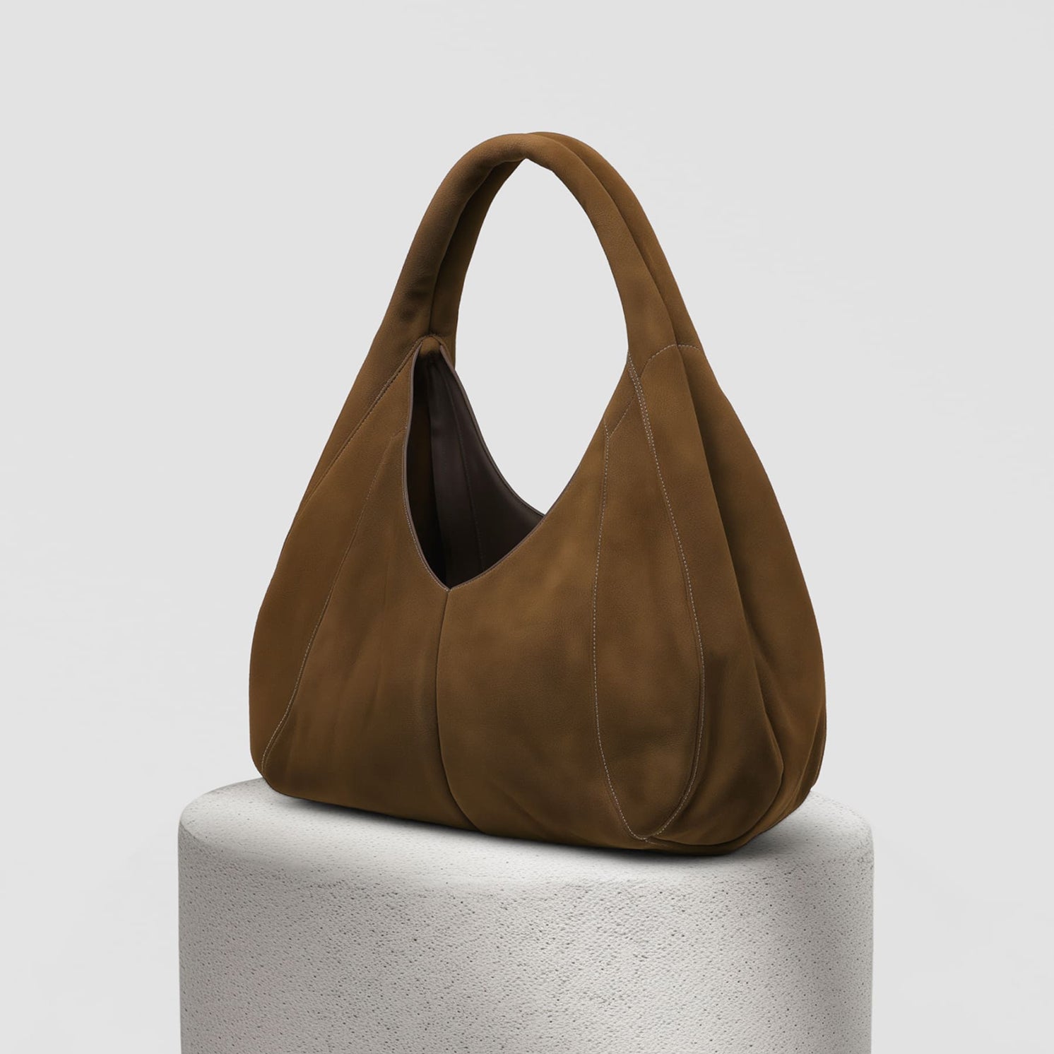 Draped Form Shoulder Bag