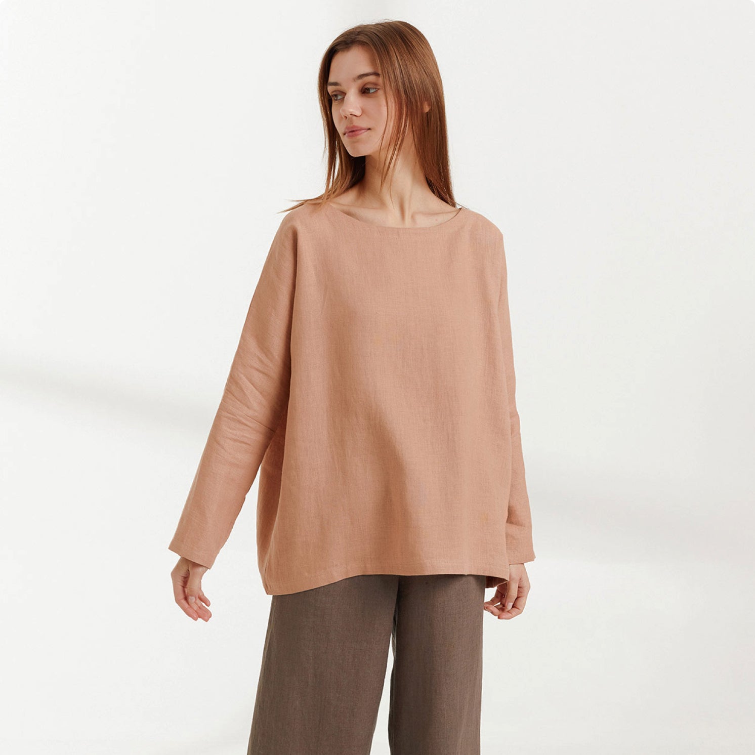 RUMI Linen Top